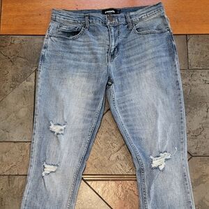 RSQ Blue Skinny Jeans